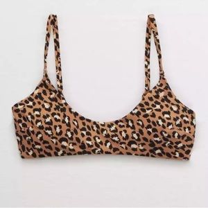 NWOT Aerie Scoop Bikini Top